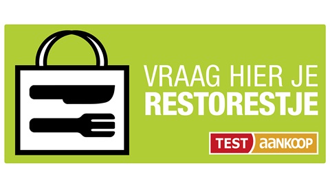 Zeg niet doggy bag, maar zeg ... restorestje!